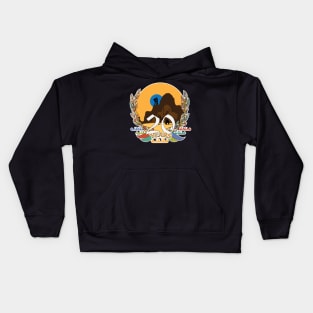 Girl on a Mountain Kids Hoodie